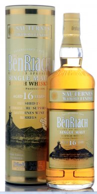 lhev zBenriach 16 YO Sauternes Wood Finish